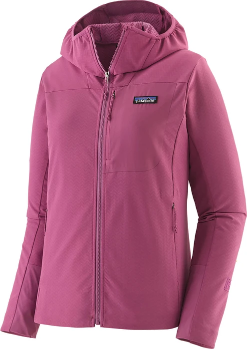 Patagonia R1 CrossStrata Hoody Anorak faded magenta (Damen)