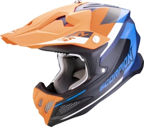 Scorpion VX-22 Air Mips Beta matt blau/orange/schwarz