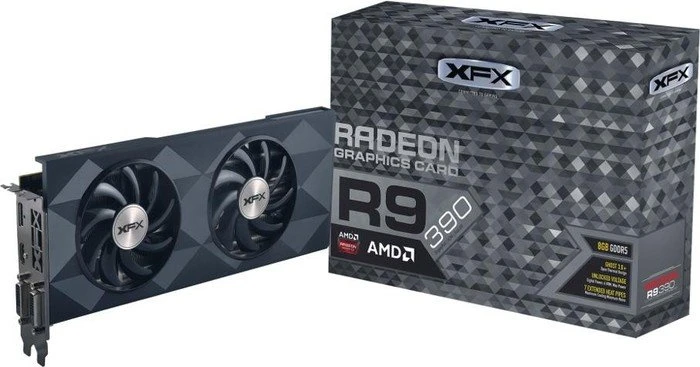 XFX Radeon R9 390 DD, 8GB GDDR5, 2x DVI, HDMI, DP