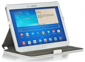 Stilgut UltraSlim Case/Stand für Samsung Galaxy Tab 3 10.1 weiß/vintage (X0006B2BT9)
