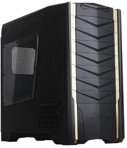 SilverStone Raven RV03 gold, Acrylfenster