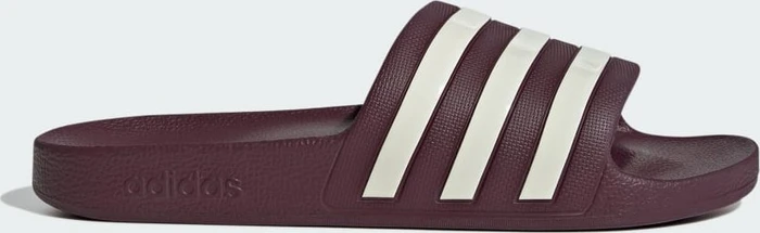 adidas Aqua Adilette maroon/off white (Damen)