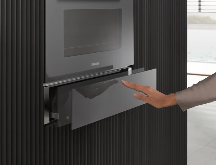 Miele ESW 7020 Wärmeschublade obsidianschwarz matt