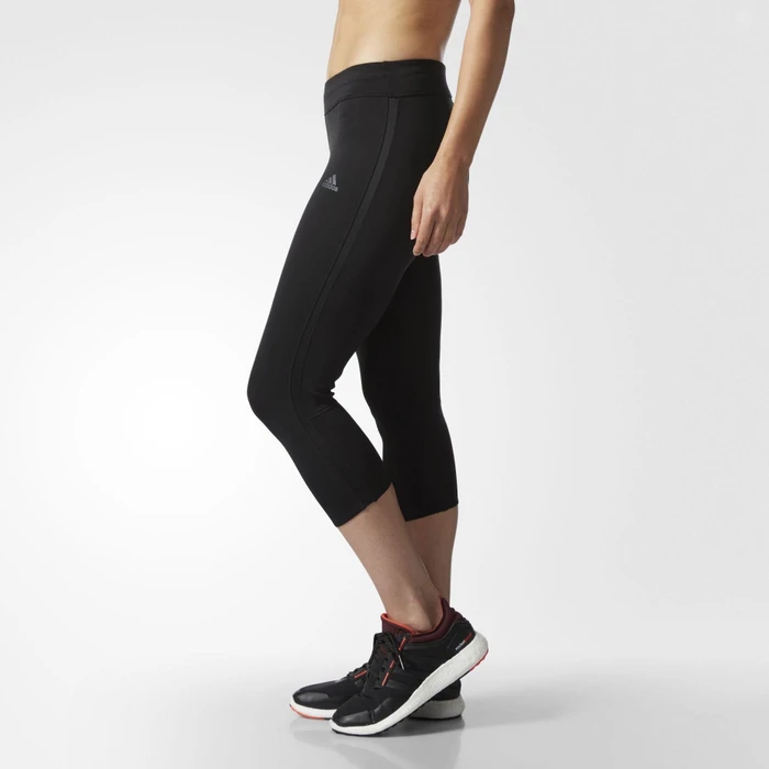adidas Response Tights Laufhose 3/4 schwarz (Damen)
