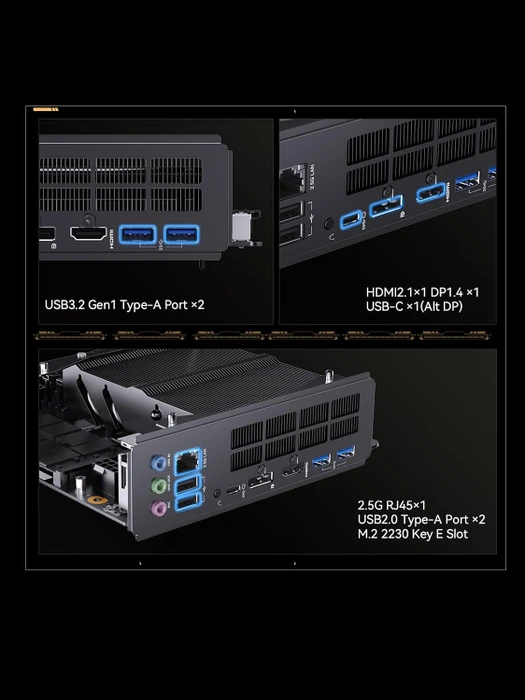 Minisforum BD775i SE, Ryzen 7 7745HX