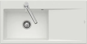 Villeroy & Boch Subway Style 60 flat flächenbündig Becken rechts mit Ablauffernbedienung weiß alpin