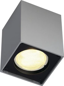 SLV Altra Dice Spot Alu 1-flammig silbergrau/schwarz