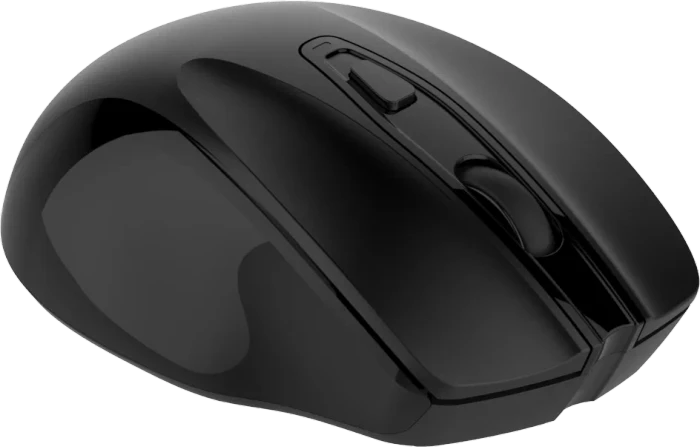 Deltaco Office Wireless Silent Mouse schwarz, USB