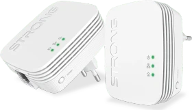 Strong Powerline 1000 Kit Mini, HomePlug AV2, RJ-45, 2er-Pack (POWERL1000DUOMINI)