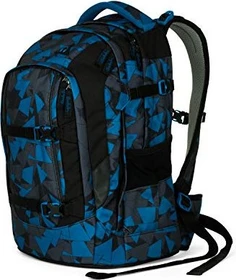 Satch Pack Blue Triangle Schulrucksack