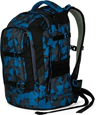 Satch Pack Blue Triangle Schulrucksack