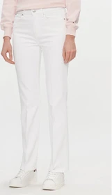 Tommy Hilfiger Bootcut mit mittelhohem Bund Jeans optic white (Damen)