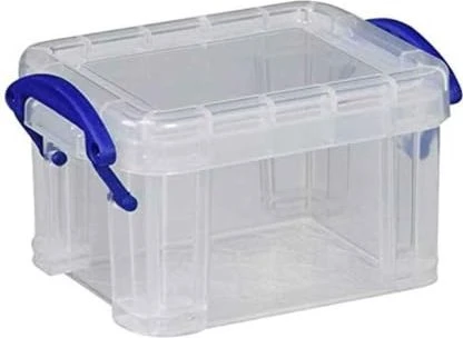 Really Useful Box Aufbewahrungsbox, 0.14l, transparent