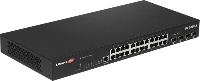 Edimax Pro GS-50 Rackmount Gigabit Smart Switch, 24x RJ-45, 4x SFP+