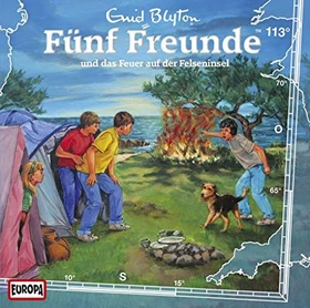 Fünf Freunde Folge 113 - ...und das Feuer auf der Felseninsel