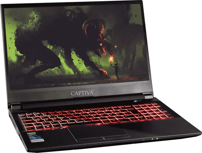 Captiva Highend Gaming I55-984, Core i7-10750H, 8GB RAM, 120GB SSD, 1TB HDD, GeForce RTX 2060, DE