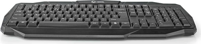 Nedis Gaming Tastatur, LEDs RGB, schwarz, USB, US