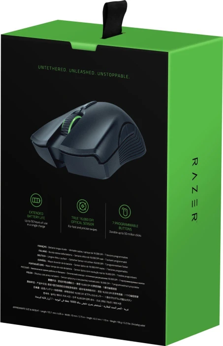 Razer Mamba Wireless, USB