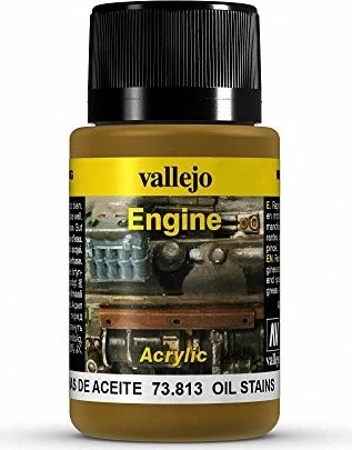 Vallejo Weathering Effects Engine oil stains, 40ml
