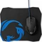 Nedis Gaming Mouse und Mousepad Set, schwarz, USB Vorschaubild