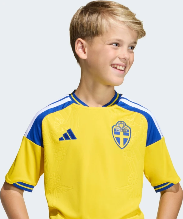 adidas FIFA WM 2026 Schweden Heimtrikot kurzarm (Junior)
