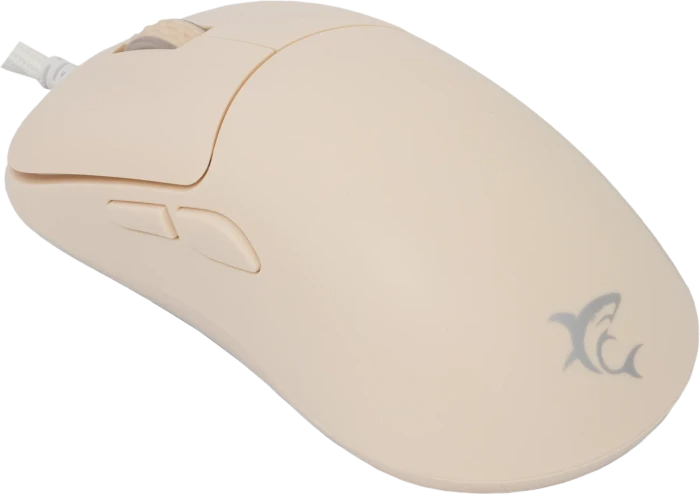 White Shark Graphene Gaming Mouse, beige, USB