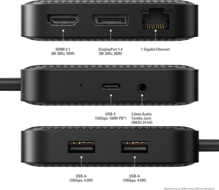 Targus HyperDrive USB4 Mobile Dock, USB4 [Stecker]