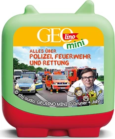 tonies Pocket Tonie GEOlino Mini - Alles über Polizei, Feuerwehr und Rettung