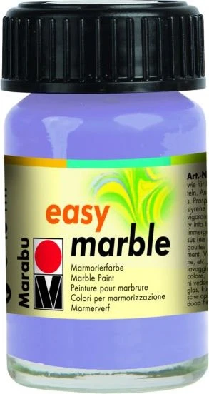 Marabu Easy Marble Marmorierfarbe, lavendel, 15ml