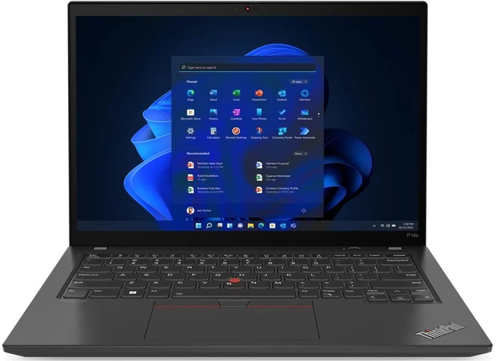 Lenovo ThinkPad P14s G3 (Intel), Core i7-1270P, 16GB RAM, 512GB SSD, T550, DE