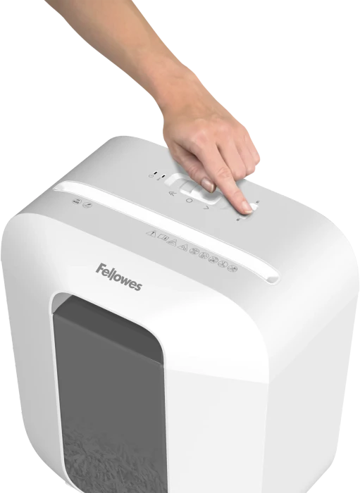 Fellowes Powershred LX25 weiß, 4x37mm