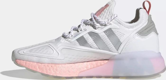 adidas ZX 2K Boost cloud white/clear onix/glow pink (Damen)
