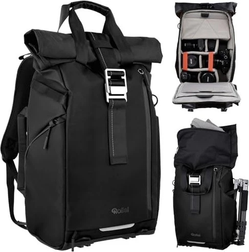 Rollei Fotoliner Ocean Rolltop schwarz