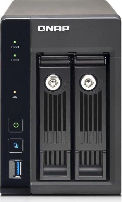 QNAP Turbo Station TS-253 Pro, 2GB RAM, 2x RJ-45 1000Base-T, 3x USB-A 3.0