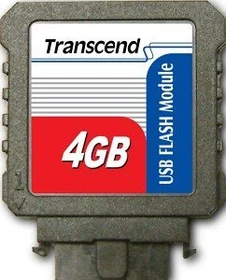 Transcend USB vertikal 4GB, proprietär / USB 2.0 Pin Header / 9-Pin