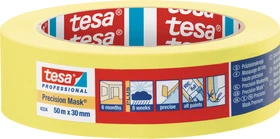 tesa 4334 Kreppband gelb, Klebeband, 19mm/50m, 1 Stück