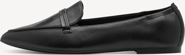 Tamaris Lederslipper schwarz (Damen)