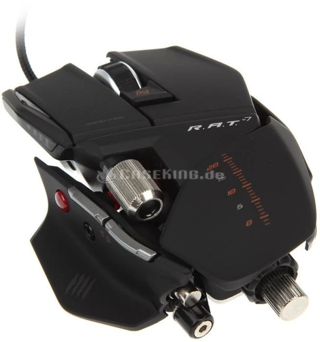 MadCatz Cyborg R.A.T. 7 Gaming Mouse schwarz matt, USB