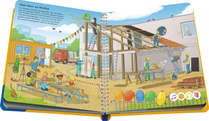 Ravensburger tiptoi Buch: Mein Wörter-Bilderbuch: Baustelle