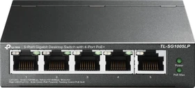 TP-Link TL-SG1005LP Desktop Gigabit Switch, 5x RJ-45, 40W PoE+ (TL-SG1005LP)