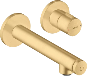 Hansgrohe Axor Uno Unterputz für Wandmontage Select mit Auslauf 158mm brushed gold optic