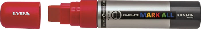 Lyra Graduate Mark All Permanentmarker 15mm rot