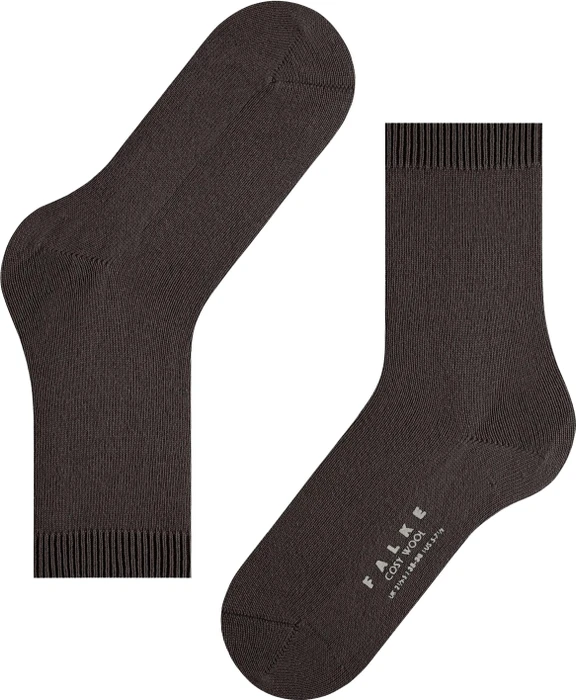 Falke Cosy Wool Socken dark brown (Damen)