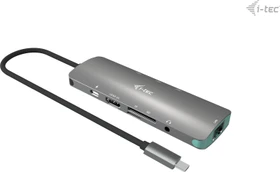 i-tec Metal Nano Dock, inkl. Netzteil, USB PD 100W, USB-C 3.0 [Stecker] (C31NANOLANPD100)