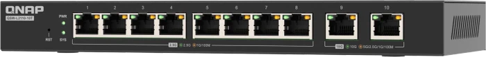 QNAP QSW-L2110 Desktop 2.5G Smart Switch, 10x RJ-45