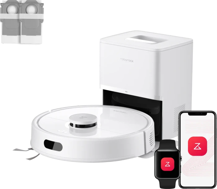 Roborock Q7 L5+ Set Saug-/Wischroboter weiß inkl. Absaugstation
