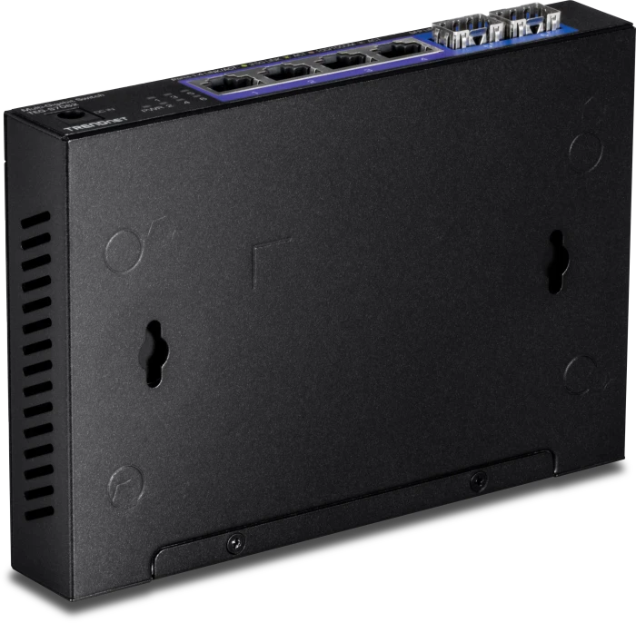 TRENDnet TEG-S Desktop 2.5G Switch, 4x RJ-45, 2x SFP+