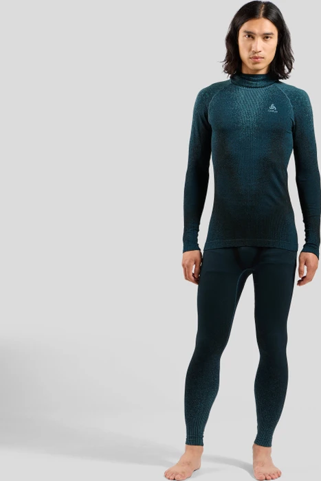Odlo POW Blackcomb Baselayer Funktionsshirt langarm provincial blue (Herren)