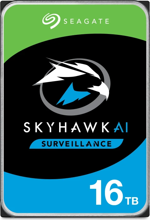 Seagate SkyHawk AI +Rescue 16TB, 24/7, 512e / 3.5" / SATA 6Gb/s