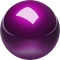Perixx PERIPRO-303GPP 34mm für Perimice und Logitech M570, Ersatz-Trackball, violett Vorschaubild